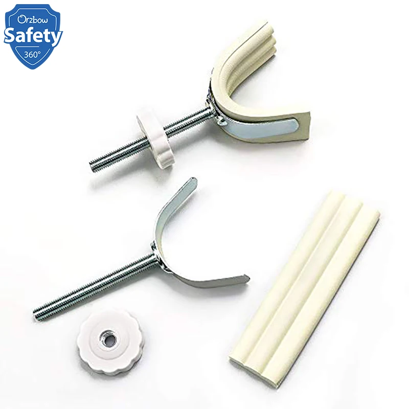 

2Pcs Drill-Free Baby Safety Fence Wall Protector Use For Mounting Infant Security Stair Door Pet Dog Gate Accessories