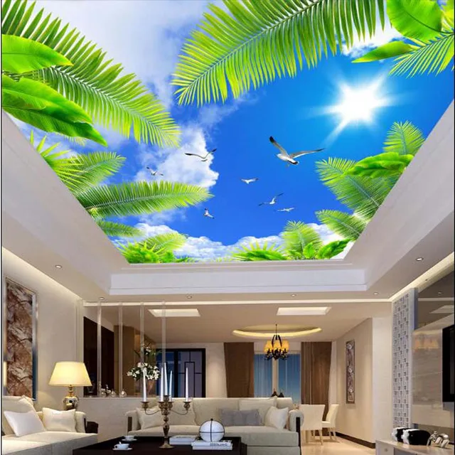 Tapete Fur Decke Tapeten f r Decken Tapete Baum Wandbild Foto Wand Papier f r Schlafzimmer W nde Dekor.jpg 640x640 - Tapete Fur Decke