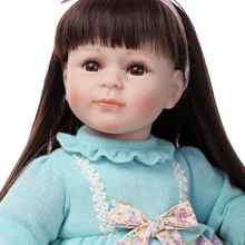 52 см силикона Reborn Baby doll Игрушки для девочки, Реалистичного Reborn для маленьких девочек игрушки bonecas подарок для детей