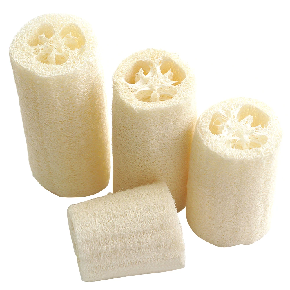 

6Pcs Natural Loofah Luffa Loofa Spa Bath Sponge Kitchen Clean Scrubber Exotic Eco-Friendly Bath Brushes, Sponges wholesale