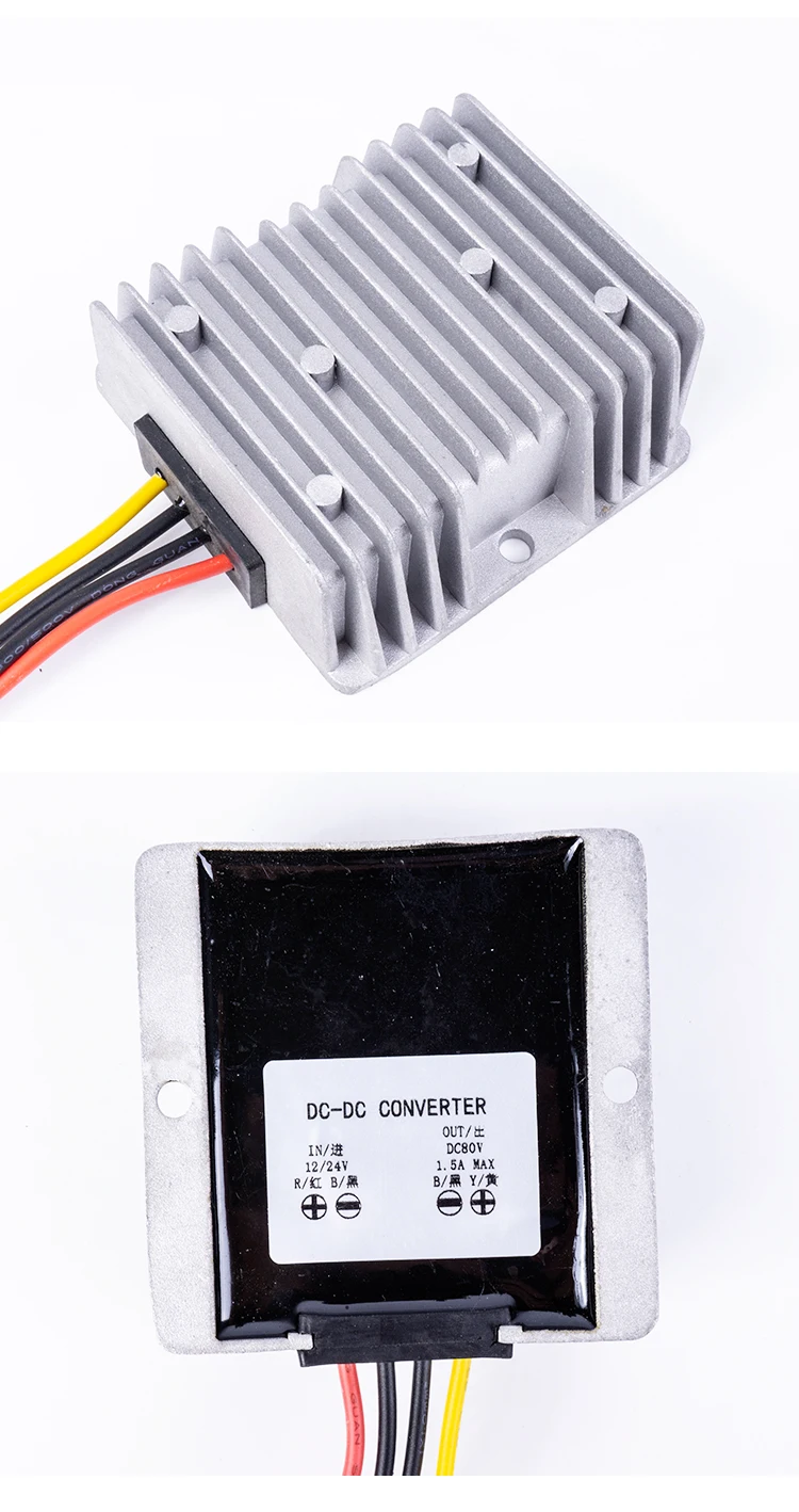 12 V-24 V постоянного тока до 80V 1.5A 120W DC преобразователь Step Up импульсный повышающий стабилизатор Напряжение трансформатор Питание для автомобилей промышленное оборудование