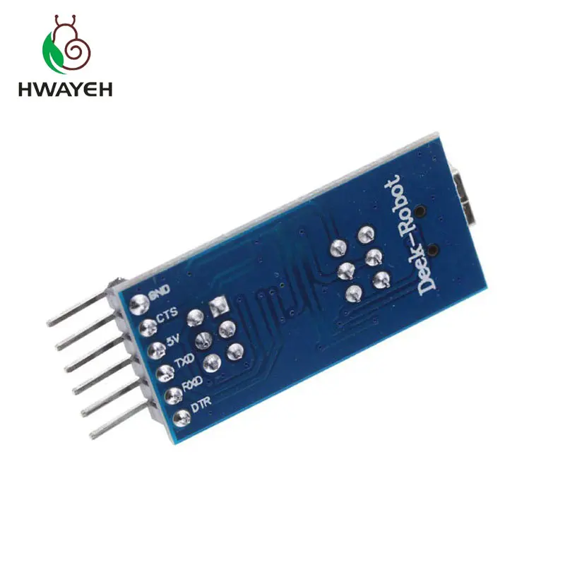 1 шт. Базовая коммутационная плата для arduino FTDI FT232RL USB последовательной ИС Лидер