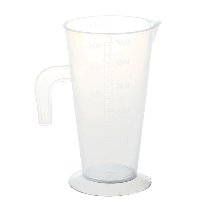 

Home Kitchen Flour Sugar Liquid Measuring Cup Measuring Tube 50mL (Transparent color)