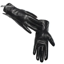 Magelier сенсорный дизайнер Для женщин перчатки овчины высокое качество из натуральной кожи для дам теплые зимние 075