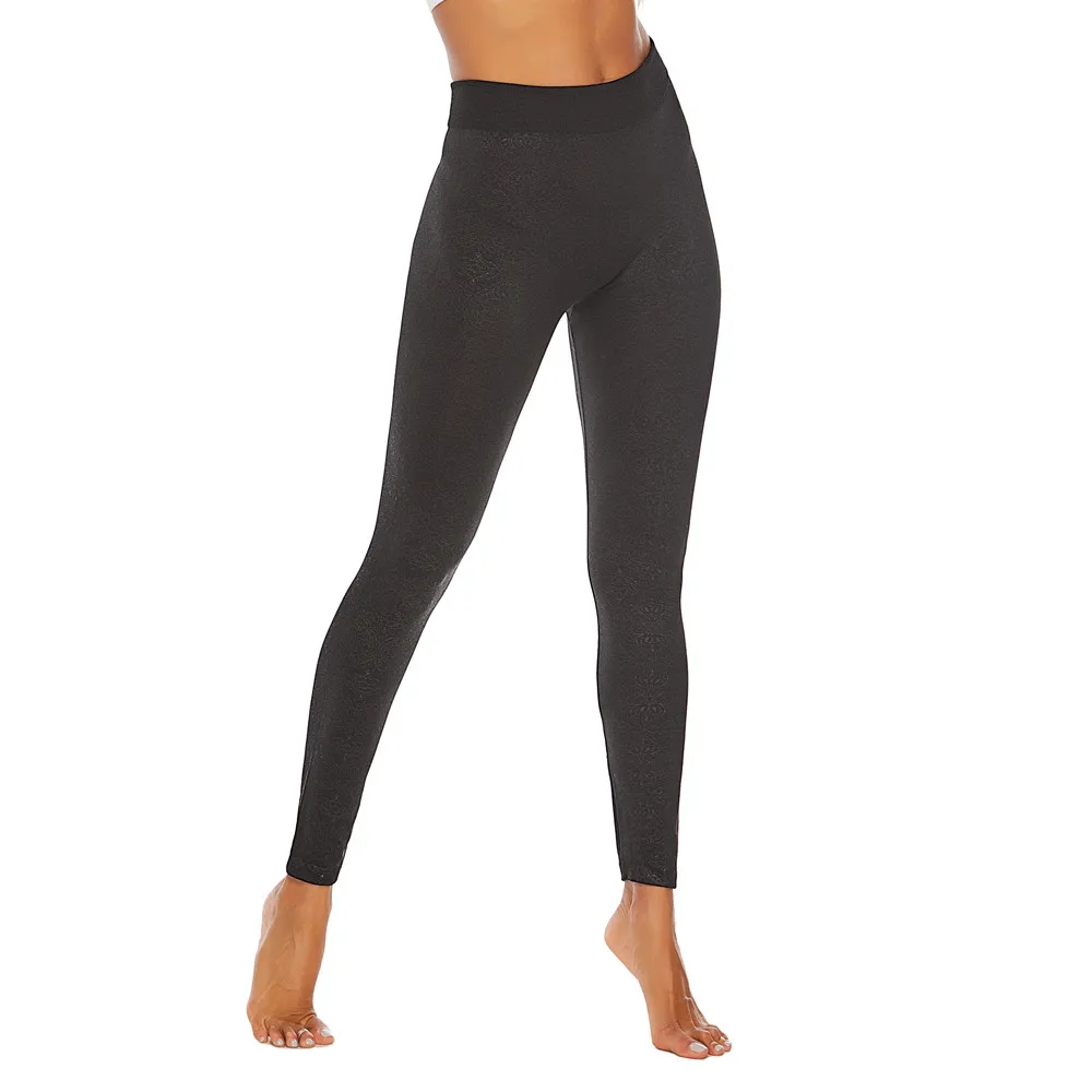 KANCOOLD штаны для йоги бесшовные леггинсы с цветочным принтом Высокая талия обтягивающие тянущиеся леггинсы размера плюс спортивные женские фитнес женские 715