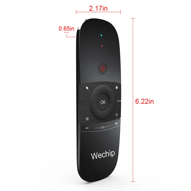 W1 дистанционная клавиатура беспроводная 2 4G Fly Air Mouse Rechargeble гироскоп мини пульт