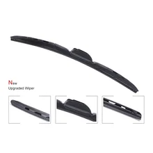 

SOECRE Multifunctional Type Soft Rubber Car Windshield Spoiler Wiper Blades with adapter Universal Frameless for All Wiper Arms