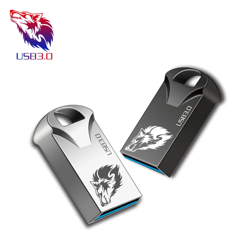 USB флеш накопитель 128 ГБ Металлический Мини Внешний 3 0 64 32 высокоскоростной 16