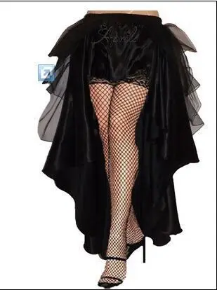 

plus size Dancing skirt S-6XL Gothic Victorian Burlesque Taffeta Lace Bustle Prom Wedding Skirt hot selling !!