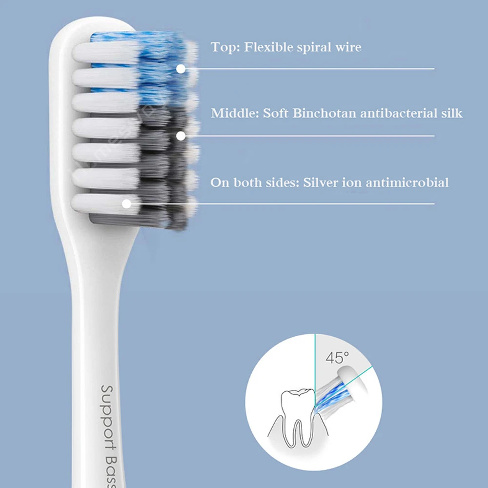 Youpin Doctor Bei Tooth Mi Bass метод Sandwish Bean лучшая щетка проводная в том числе дорожная