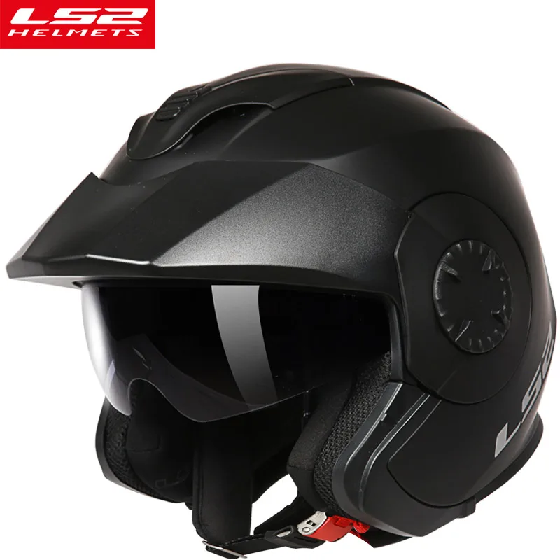 LS2 Verso-casco de motocicleta vintage OF570 para hombre, protector de cara abierta, retro, ECE, novedad - AliExpress Automóviles y motocicletas