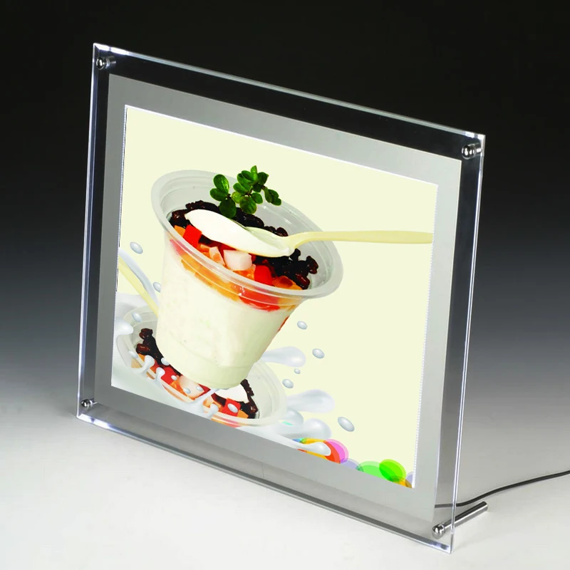 counter light box display