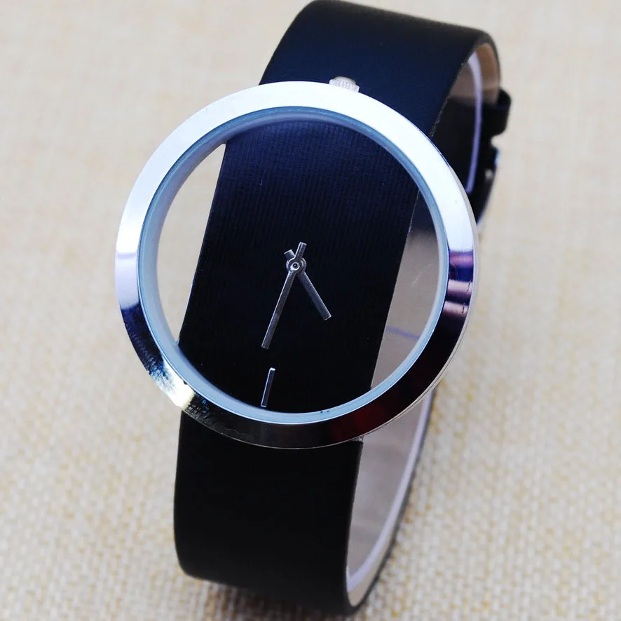 Новинка, роскошные брендовые Модные кварцевые часы Brecelet, женские и мужские наручные часы, наручные часы, мужские часы A132 - Color: Black