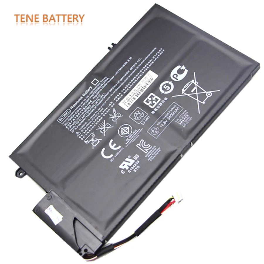 Оригинальный аккумулятор EL04XL для ноутбука 14 8 в 3400 мАч HP EL04 ENVY 4 681949 001 1009TX Bateria|original