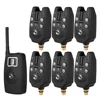 Lixada Wireless Digital Fishing Bite Alarm with LCD Screen Indicator 1 Receiver 6 Fishing Transmitter with Zippered Case ► Photo 3/6