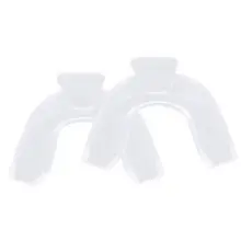 Hot Sale 1 pair/2 pcs Transparent Thermoforming Mouth Whitening Trays Dental Teeth dental equipment