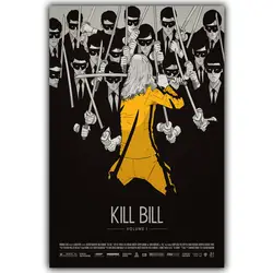 Убить Билла Искусство Шелковый постер отпечатанный 30x45 см, 50 х 75 см картины из кино Декор в гостиную