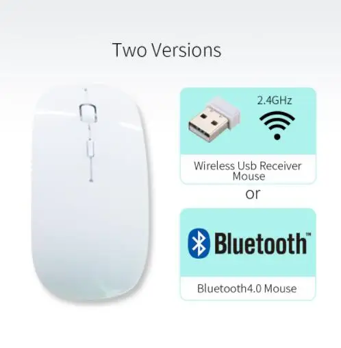 Перезаряжаемая Bluetooth 4,0 Беспроводная тонкая мышь для iPad Mac Apple ноутбука Macbook ноутбука настольного планшета поддержка 10