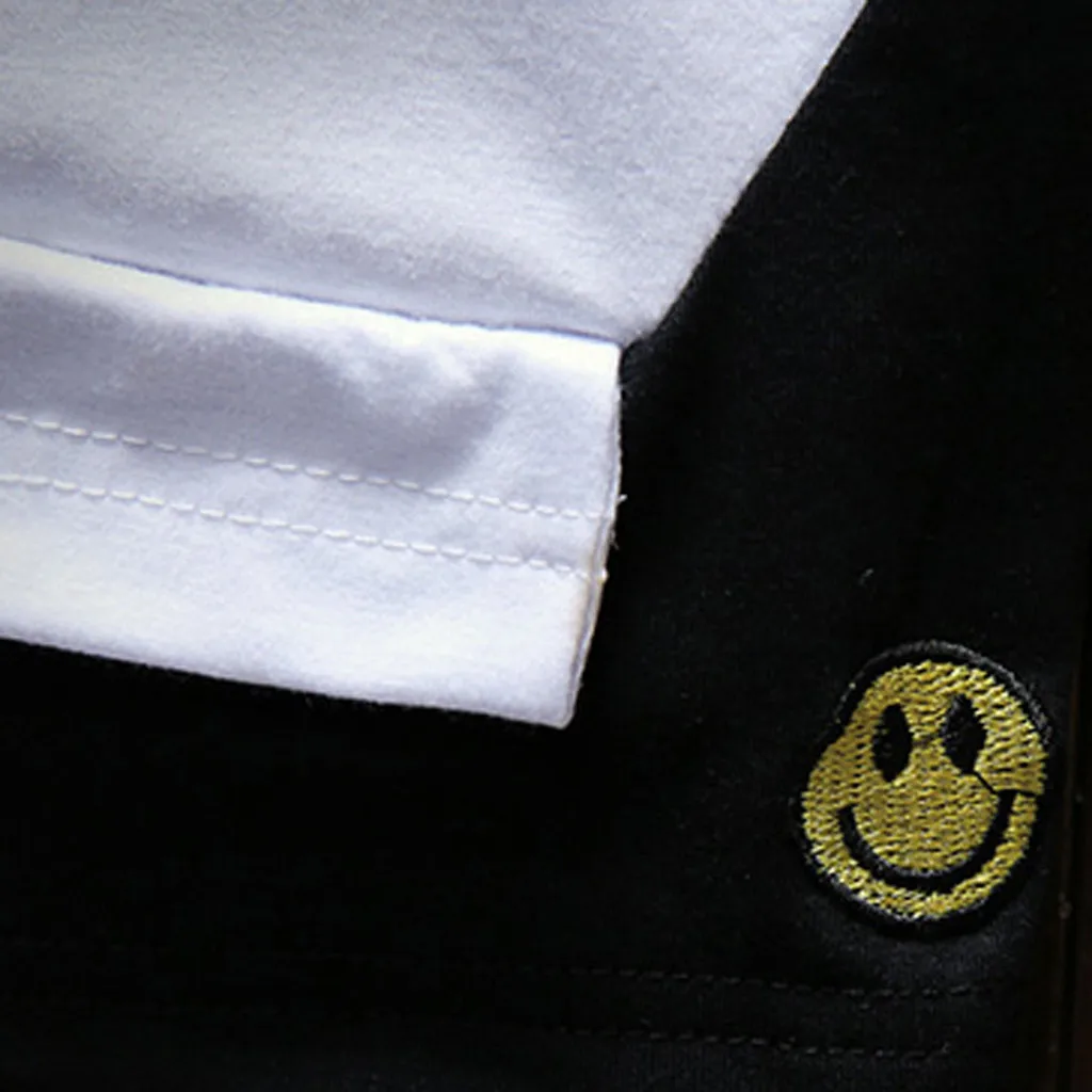 Plus Size T-Shirts 2019 Summer Mens Clothing Casual Fake Two Short Sleeve Tee Top Fitness Tshirts Streetwear Male T-shirts Plus Size T-Shirts 2019 Summer Mens Clothing Casual Fake Two Short Sleeve Tee Top Fitness Tshirts Streetwear Male T-shirts