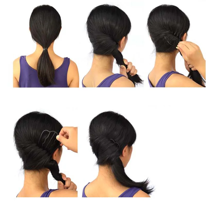 1pc New Women Girl Hair Braiders Carbon Steel Hair Braiding Tool Unique Design Easy Updo Home Hair Beauty Clips Diy Makeup Gift