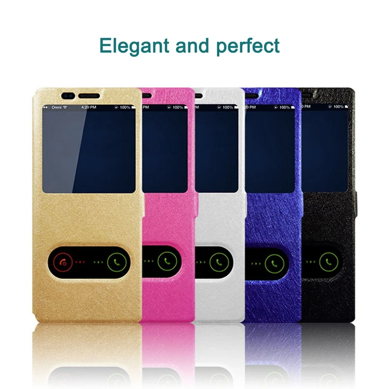 For Samsung Galaxy S8 S8 Plus Case Smart Window Leather View Flip Phone Cover For Samsung Note 8 A5 A7 A8 Plus J2 Pro 2018 Case