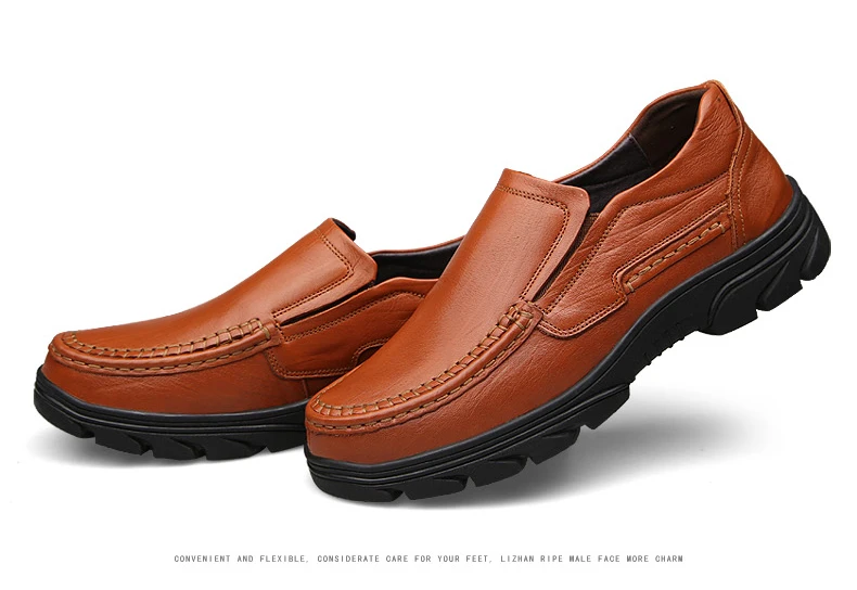 Обувь из натуральной кожи; мужская повседневная обувь из коровьей кожи; мужская деловая обувь высокого качества на плоской подошве; мужская обувь на шнуровке; Walkerpeak