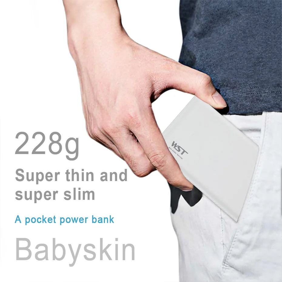 WST 12000mAh Portable Mobile External Battery Phone Powerbank Battery Pack Power Bank For iPhone Samsung Phone Poverbank Charger (11)