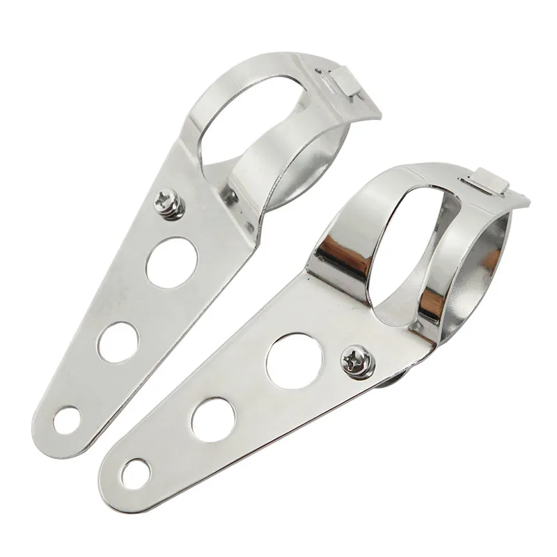 Ironwalls Universal Motorcycle Headlight Brackets Fork Ear Clamps