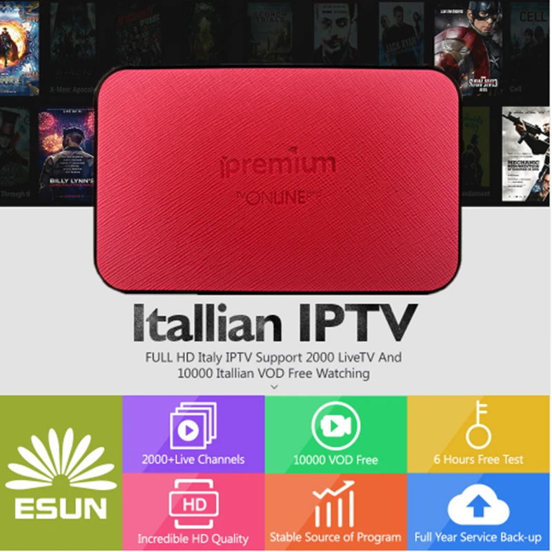 

1 Year Lucky IPTV Box AVOV TVONLINE IPTV box Android Set top box Media player Italy IPTV UK IPTV Media player Set top box