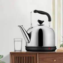 220V 6L 304 Электрический чайник из нержавеющей стали ручной и автоматический режим звуковой сигнал, Автоматическое отключение питания анти-сухой