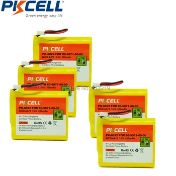 

5Packs Ni-CD AA*3 3.6V CPB-400D SAN1 PK-0022 Cordless Phone Battery For VTECH 80-5071-00-00