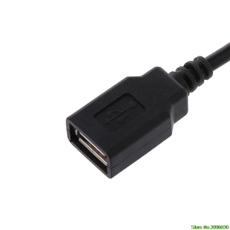 Медные зажимы аллигатора с проводом женский USB разъем Тестовые провода крокодил