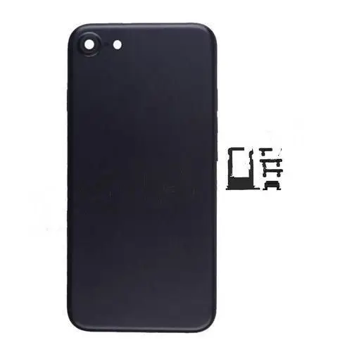 

Back Cover Battery Door with Camera Lens, Power button, Silence and Volume Buttons and Sim Card Tray for iPhone 7 4.7''