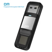 DM PD061 USB3.0 32GB 64GB U дисковое устройство для хранения USB флеш-накопитель с функцией шифрования отпечатков пальцев Золотой/Серебряный C