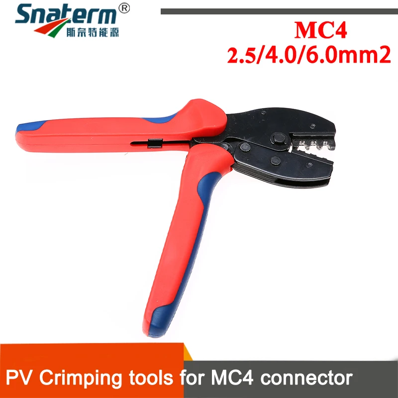 

Free shipping !! 1 PC High Quality Crimping Plier MC4 Solar Panel PV Terminal Cable Connector Crimper Tool 2.5-6mm2, 14-10AWG