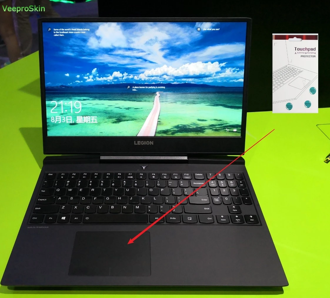 

2 шт. упак. Матовая Сенсорная Пленка, наклейка, трекпад, защита для Lenovo Legion Y7000P Y7000 Y720 15,6 дюйма, сенсорная панель