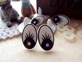 

Wholesale Free Ship 100pcs/ lot 25X15mm Eyes For amigurumi doll