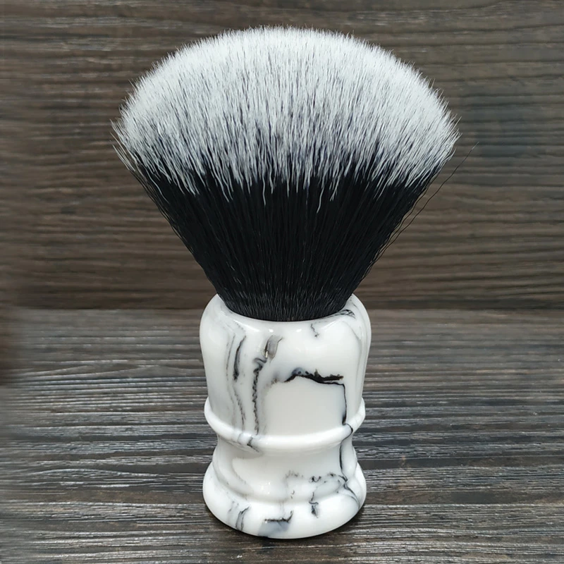 Soft Synthetic Hair Shaving Brush With 26mm Good Tuxedo Knot And Resin