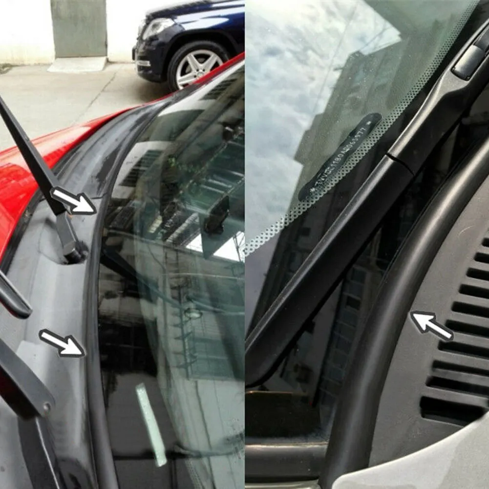 1,7 м резиновая прокладка для автомобиля полосатая наклейка универсальная Авто старение резиновое уплотнение под переднее лобовое стекло