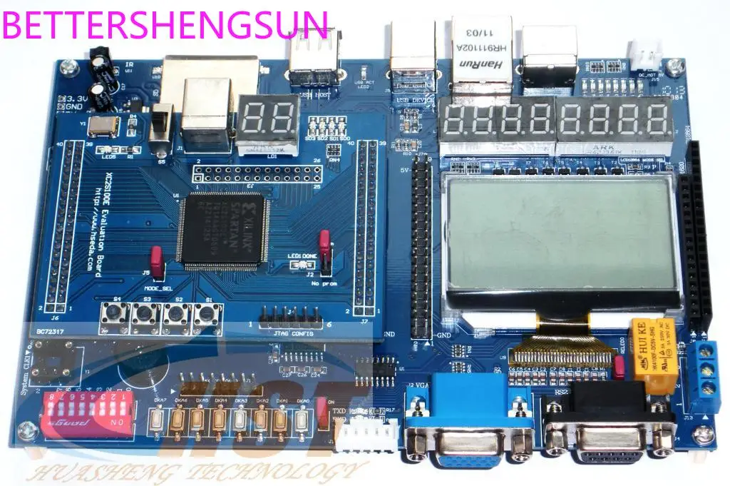 Xilinx FPGA board spartan2 S100E EDA коробка для экспериментов|Датчик ABS| |