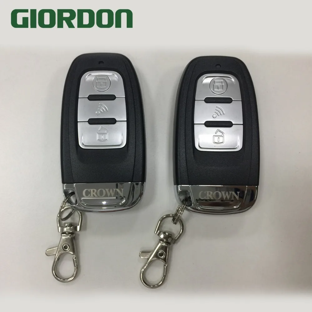 

General - type vehicle alarm system one key start anti - theft system mobile phone automatic induction control car MP913