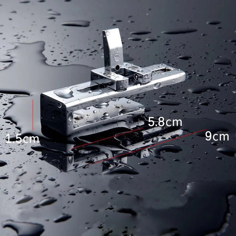 Дверные защелки для душевой комнаты, стеклянные дверные замки для ванной комнаты, двойные дверные раздвижные дверные болты, комплекты без отверстия для открывания, фурнитура