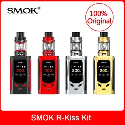 Оригинальный SMOK R-Kiss комплект EU Edition 200 Вт + tfv-мини V2 танк 2 мл + мини V2 катушка для электронная сигарета SMOK r kiss vape комплект