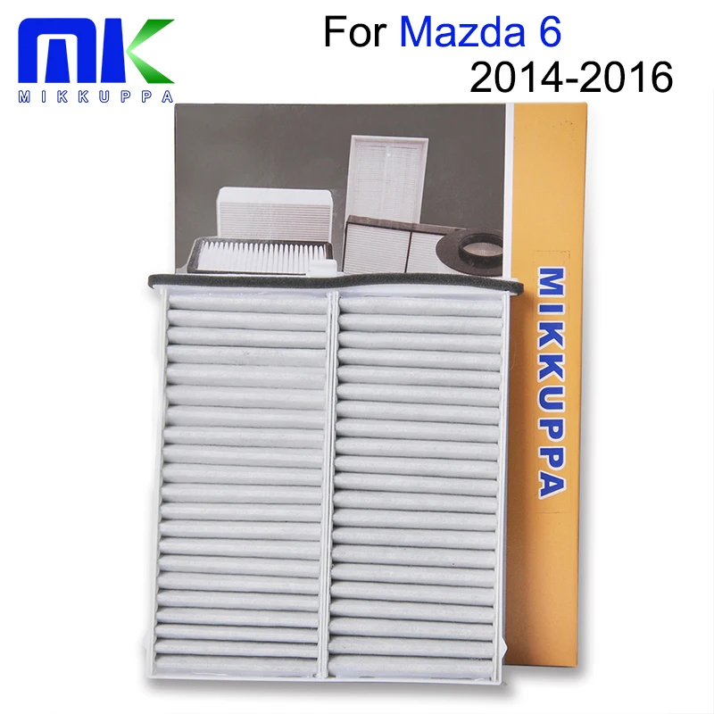 

Mikkuppa Cabin Air Filter For Mazda 6 2014 2015 2016 Auto Car Accessories OEM: KD45-61-J6X, E3903LI, J1343024