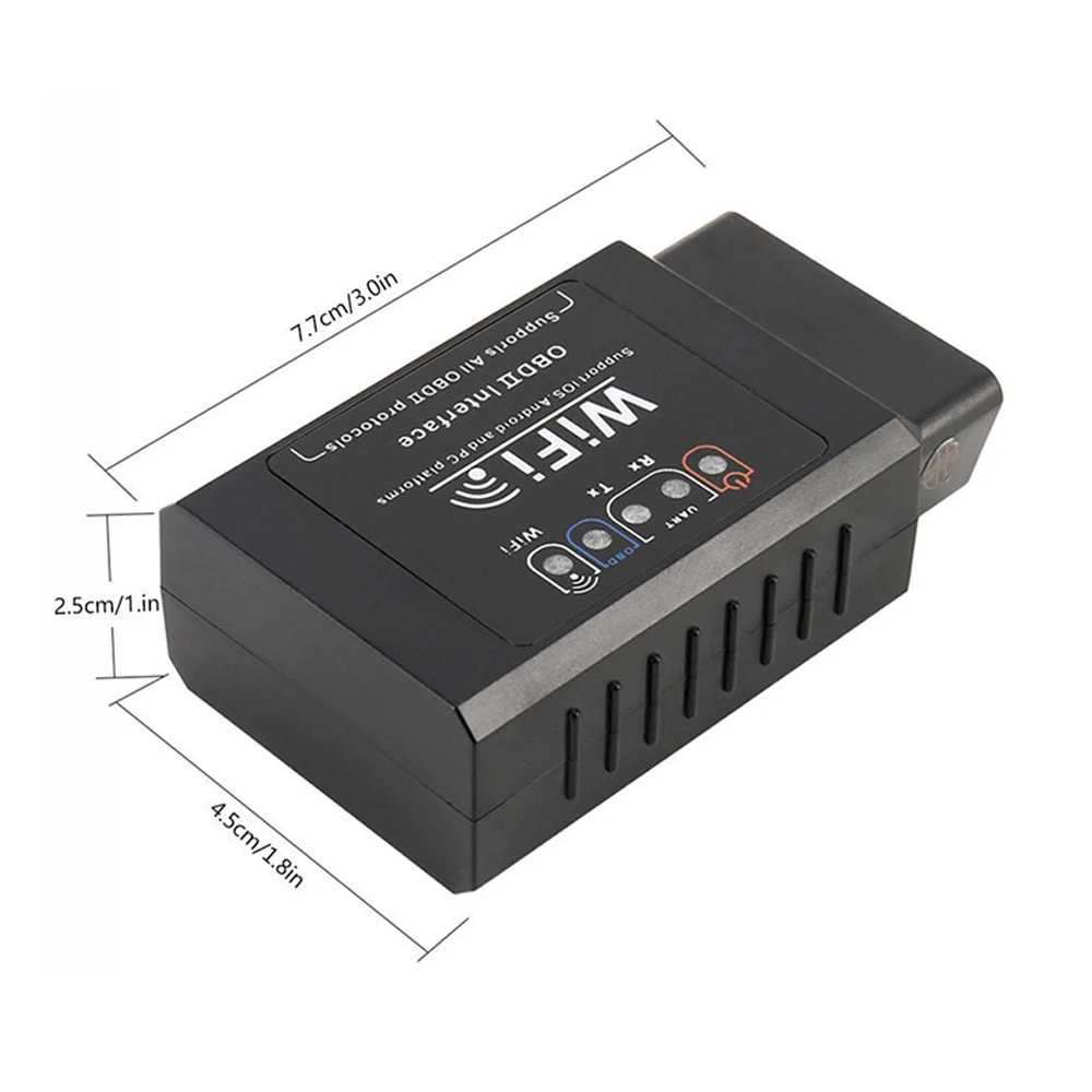 ELM327 V 1 5 OBD2 WIFI сканер для Android/IOS Автомобильный ODB II считывания кода elm 327