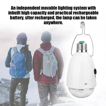 

12LED Solar Light Bulb Lamp Portable Outdoor Camping Yard Emergency Lighting Remote Control LED Solar powered lamp