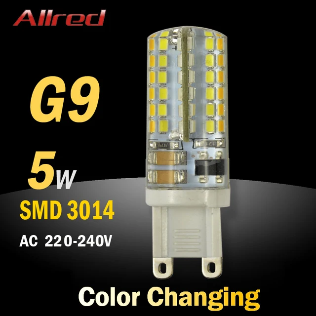 NEW! G9 LED 5W 3 Colors Changing 1 Piece Bulb Include 3000K 4000K 6000K