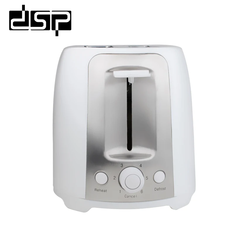 DSP KC2001 тостер 750 Вт хлебопечка 2 ломтика теплая нержавеющая сталь linerhome