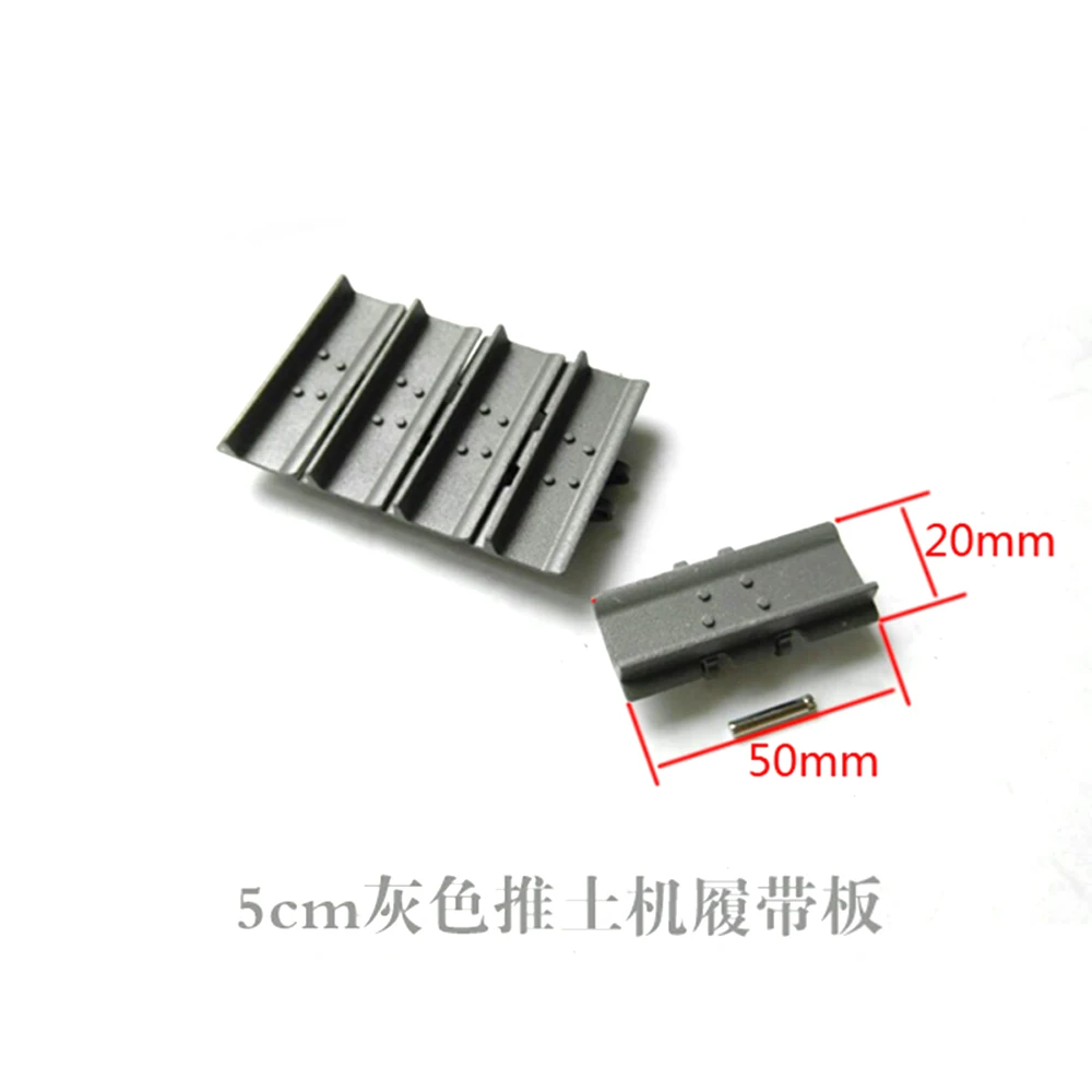 

Metal Track Crawler 50mm track shoes for 1/12 Rc hydraulic model