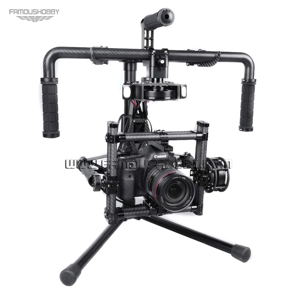 Famoushobby bg003-pro DSLR 3 оси Бесщеточный Gimbal/5D Камера Gimbal/ручной DSLR Gimbal/с 3 шт. Двигатели